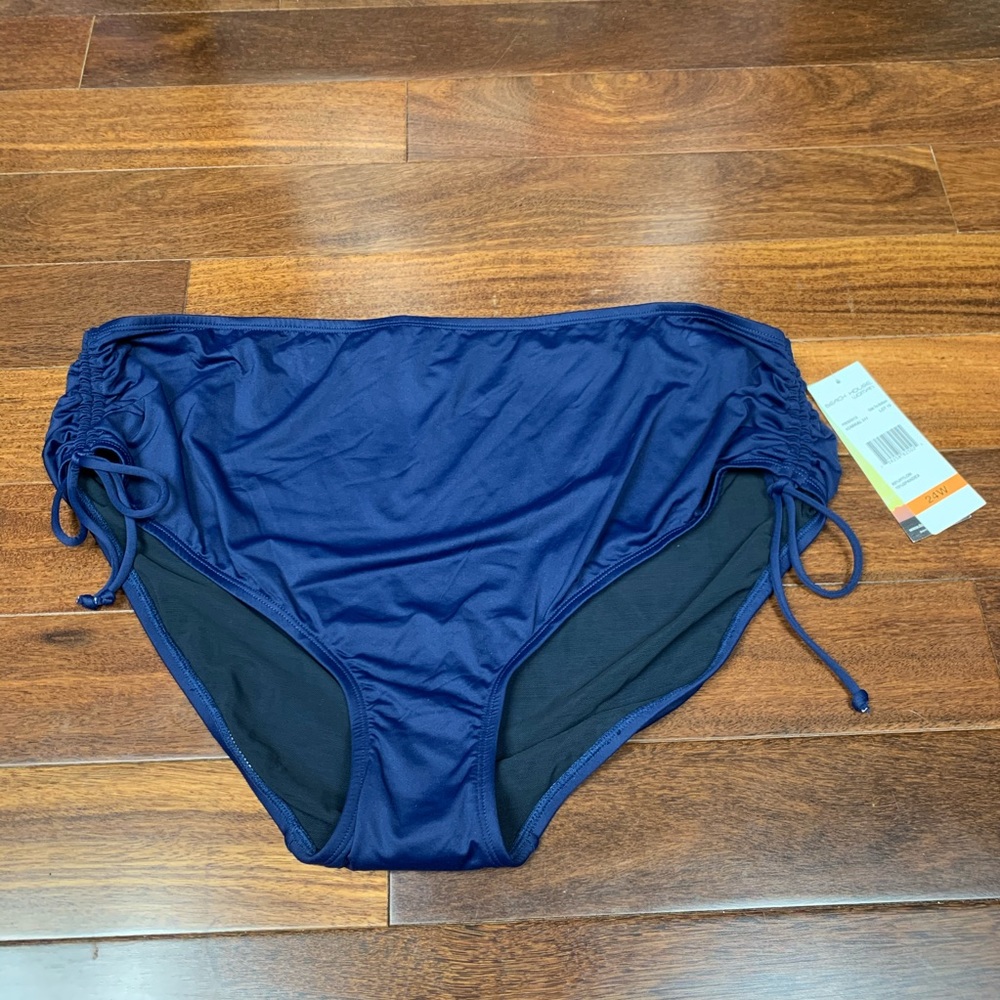 Beach House navy blue swim bottoms
